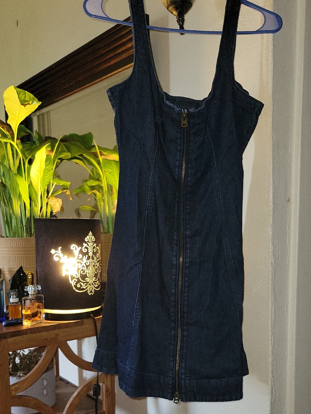 $89 GAP Denim Jean Mid Dress S
